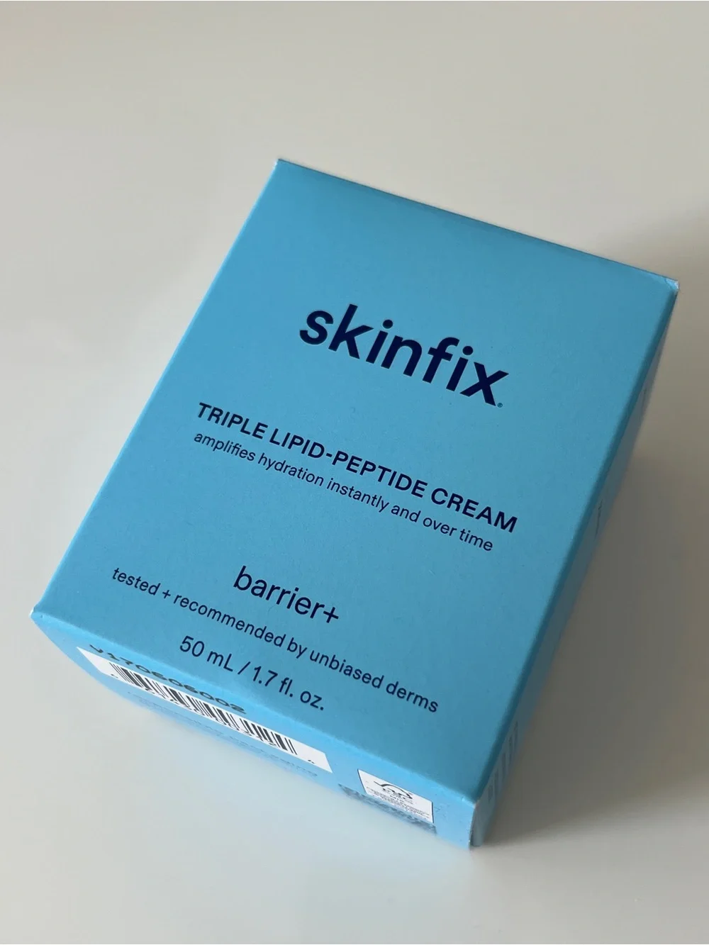 Skinfix Triple Lipid-Peptide Cream Refillable Barrier Moisturizer with Ceramides